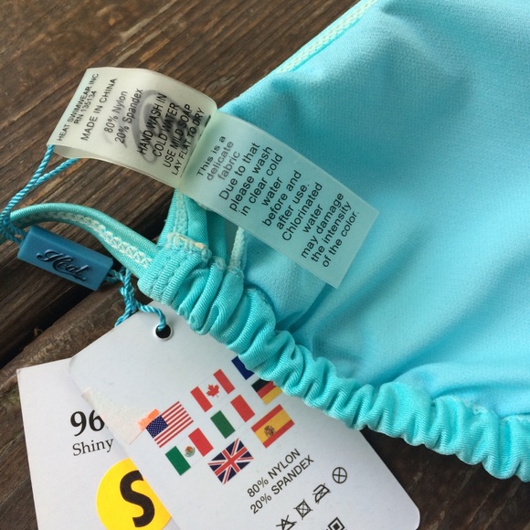 NWT—HEAT Ruffled String Bikini - Picture 4 of 4